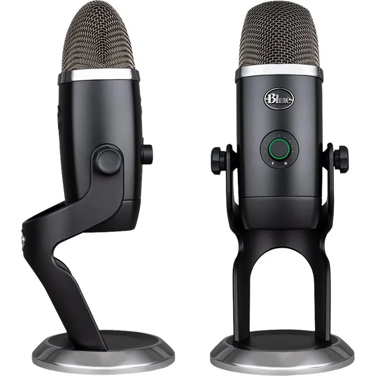 Blue Yeti X professionelles USB-Mikrofon für Gaming, Streaming und Podcasts, Schwarz – Bild 6