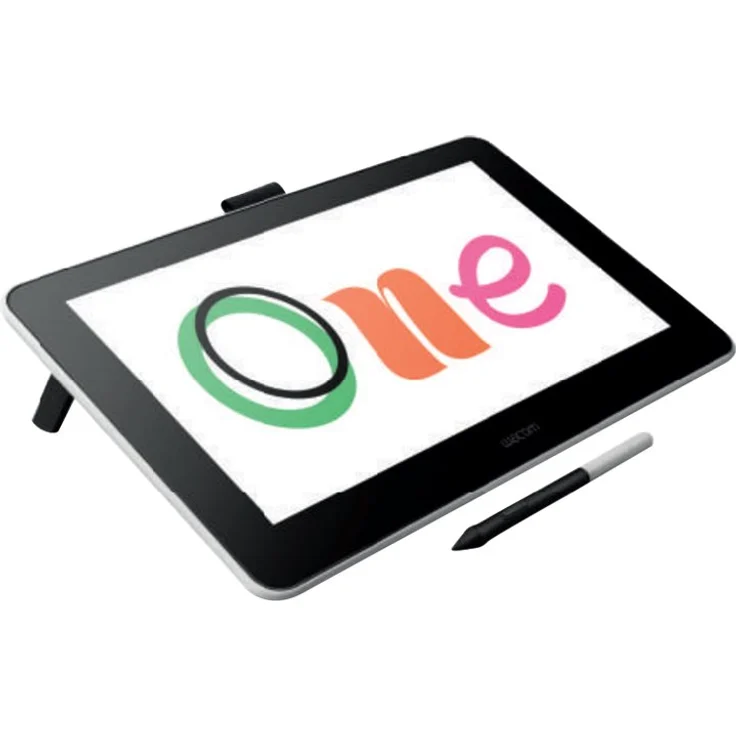 Wacom One Creative Pen Display mit software (zum Skizzieren, Zeichnen auf dem Bildschirm, 13,3 Zoll Full HD Display (1.920 x 1.080), Stiftpräzision) - Ideal für Home-Office & E-Learning – Bild 4