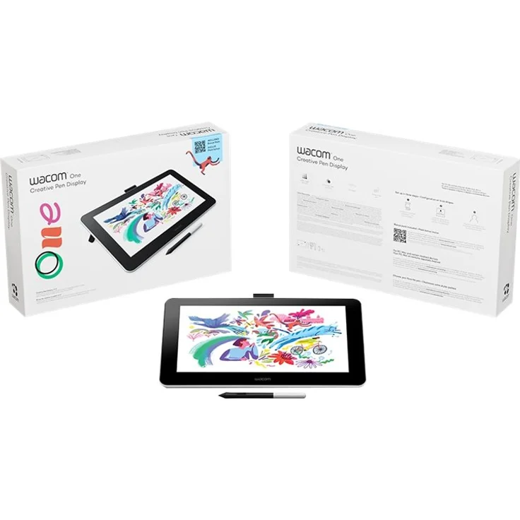 Wacom One Creative Pen Display mit software (zum Skizzieren, Zeichnen auf dem Bildschirm, 13,3 Zoll Full HD Display (1.920 x 1.080), Stiftpräzision) - Ideal für Home-Office & E-Learning – Bild 10