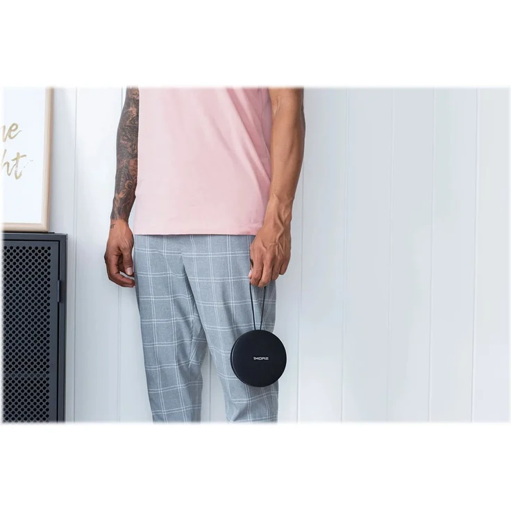 1More S1001BT Bluetooth Lautsprecher AUX, Freisprechfunktion, Outdoor, Wasserfest Schwarz – Bild 3