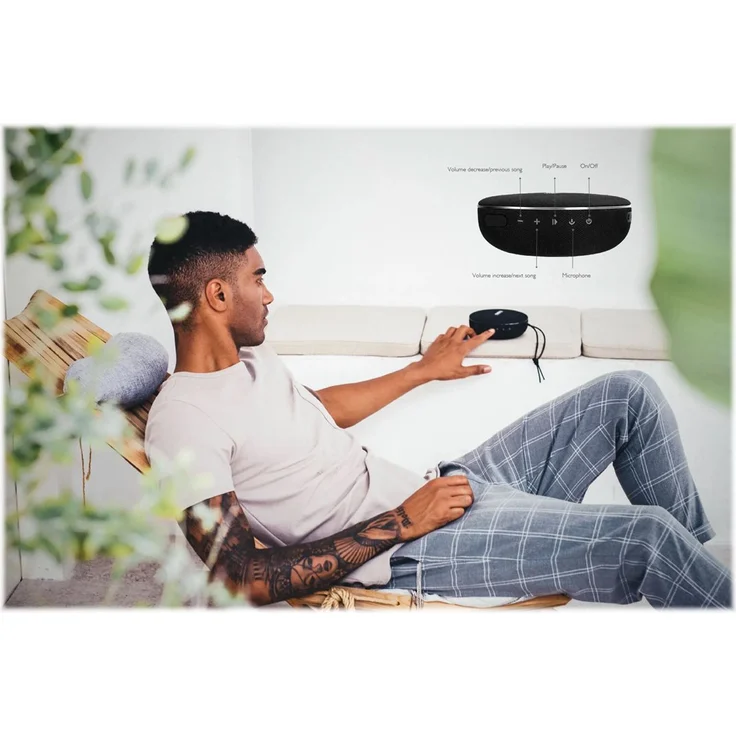 1More S1001BT Bluetooth Lautsprecher AUX, Freisprechfunktion, Outdoor, Wasserfest Schwarz – Bild 8