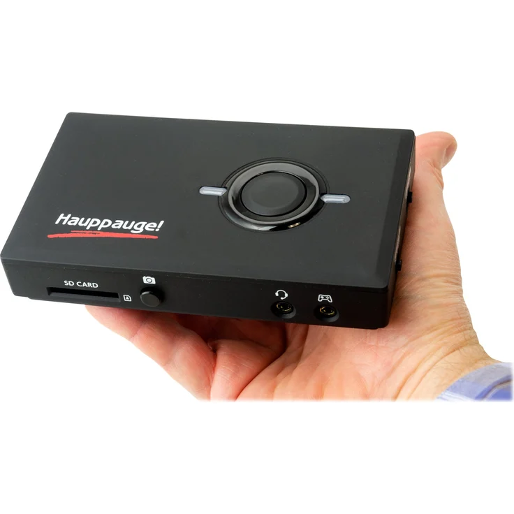 Hauppauge HD PVR Pro 60 - 01685 HDMI Game Capture Aufnehmen Stand-Alone auf SD-Karte oder PC (Streamen in HD 1080p60 4k Pass-Through, H.264 Hardware-Encoder) für XBoxOne X, PS4 Pro – Bild 2