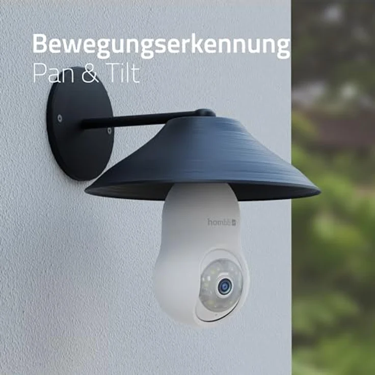 Hombli Überwachungskamera Bulb Cam 4K (Außenbereich) mit Bewegungs- und Geräuscherkennung – Bild 4