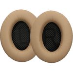 kwmobile 2x Ohr Polster für Bose Quietcomfort 35 35II 25 15 / QC35etc. Ohrpolster (Kunstleder) - Ersatzpolster für Over Ear Kopfhörer