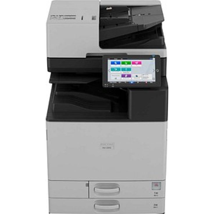 RICOH IM C3010 (ARDF) 4 in 1 Farblaser-Multifunktionsdrucker, Duplexdruck, Farb-Touchscreen, weiß