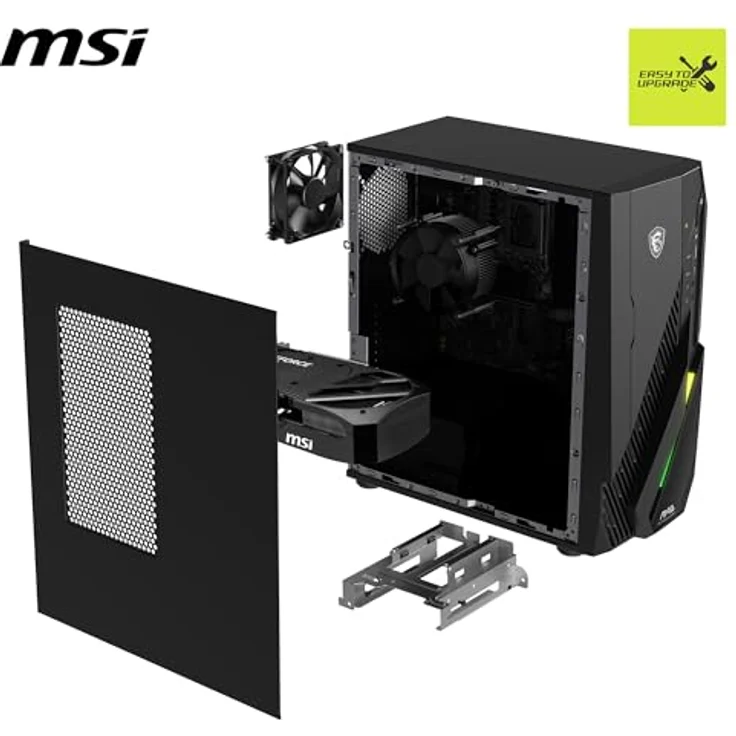 MSI MAG Infinite E1, Desktop-PC mit Intel Core i5-14400F, 16 GB RAM, 1 TB SSD, RTX 5060, Wi-Fi 6 und Bluetooth 5.3 – Bild 5