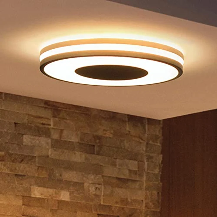 Philips Hue White Ambiance Being - LED-Deckenleuchte mit Dimmschalter - Black – Bild 5