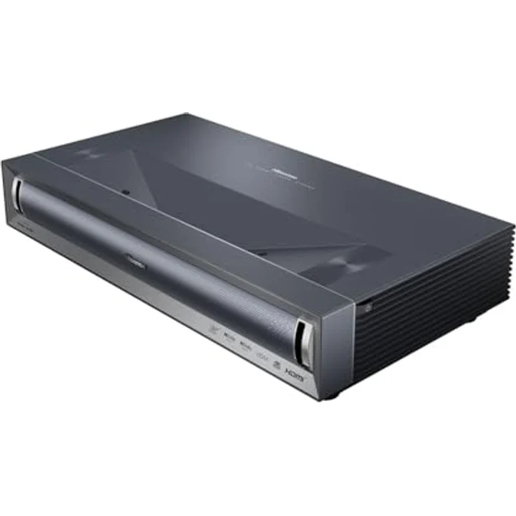 Hisense LASER TV PX3 80-150 4K (UHD, 3000 lm, 0.22	:1), Beamer, Schwarz – Bild 4