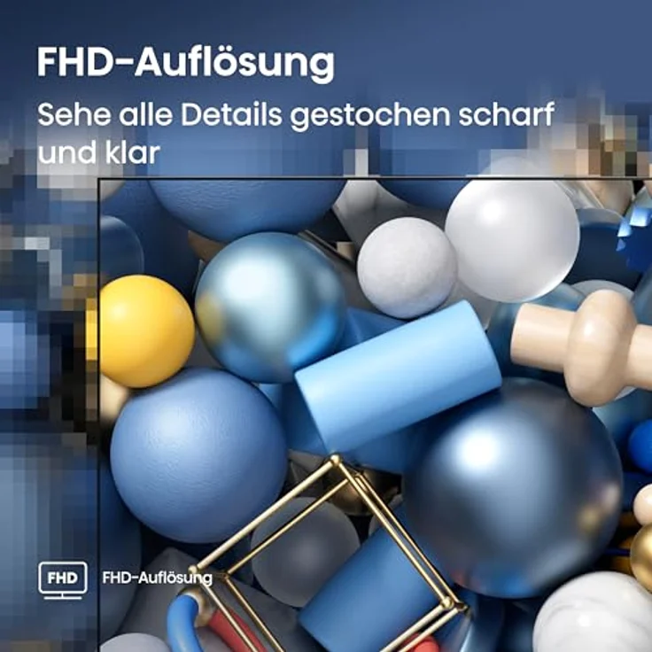 Hisense 40A5Q QLED TV mit Smart-Funktionen, Triple Tuner, Game Mode und WLAN für brillantes Heimkino & Gaming – Bild 9