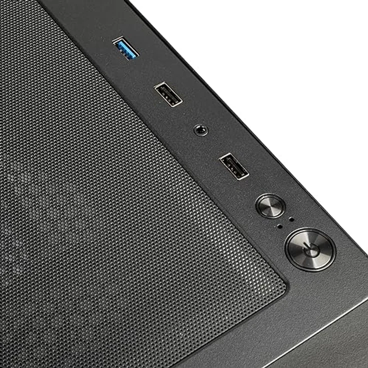 Kolink Observatory HF Mesh Midi-Tower PC-Gehäuse Schwarz 2 vorinstall, exzellenter Airflow & umfangreiche Hardware-Unterstützung – Bild 5