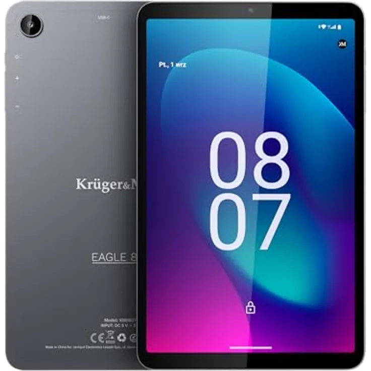 Kruger & Matz Tablet KM0807 UNISOC T606 4 GB RAM 64 GB Schwarz