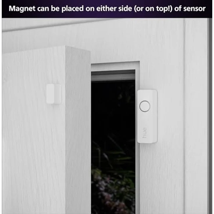 Philips Hue Secure, Tür-/Fensterkontakt mit Echtzeitwarnungen, weiß – Bild 3