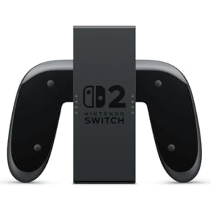 Nintendo Joy-Con 2-Aufladehalterung, ergonomischer Steuerungsgrip in Schwarz und Transparent mit USB-C-Ladekabel und anpassbaren GL-/GR-Tasten für Nintendo Switch 2 – Bild 3