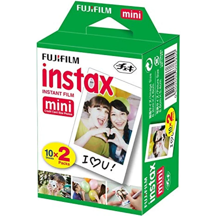 Fujifilm Instax Mini Film (40 Aufnahmen) Multipack weiß – Bild 2