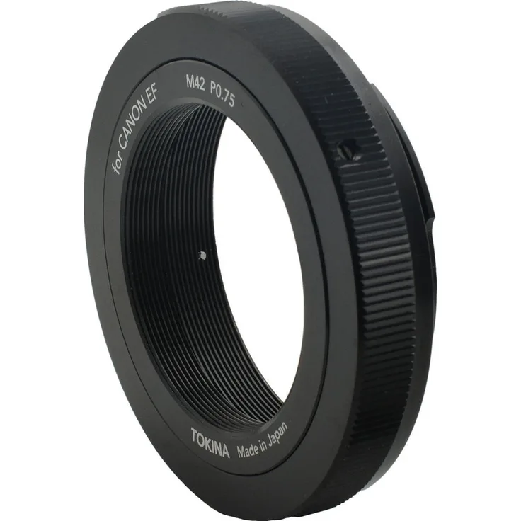 Tokina T-Mount-Adapter für Canon EF, Objektivkonverter für Tokina SZX SUPER TELE 400mm F8 Reflex MF, Schwarz