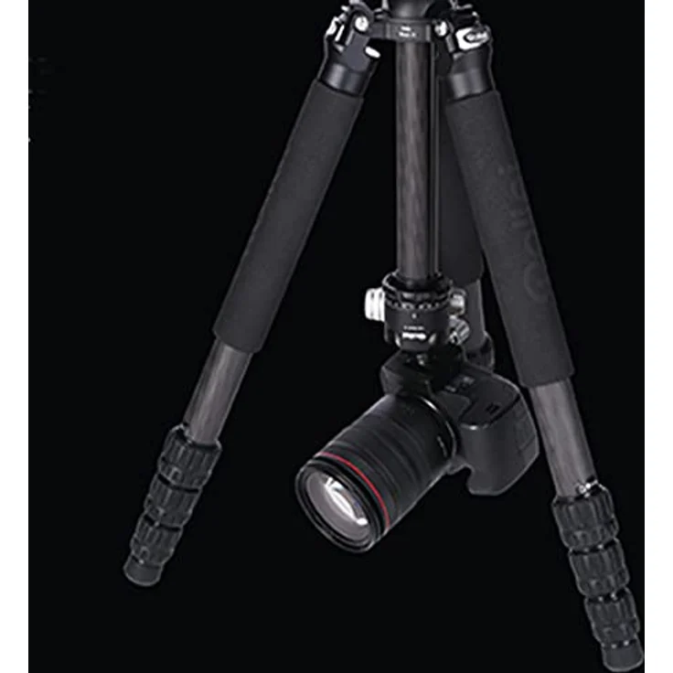 Rollei Rock Solid Beta Mark III inkl. Rollei Stativkopf T5S MK III, sehr Robustes, professionelles Dreibeinstativ mit 360° Kugelkopf und 22KG Traglast., schwarz – Bild 2