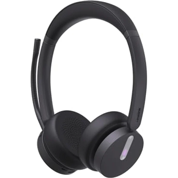 Yealink WH64 Hybrid Dual Teams Headset inkl. Dongle - Hybrides Stereo Headset mit DECT und Bluetooth, Optimiert für Microsoft Teams, Zwei-Ohr-Design, Noise-Cancelling, USB – Bild 1
