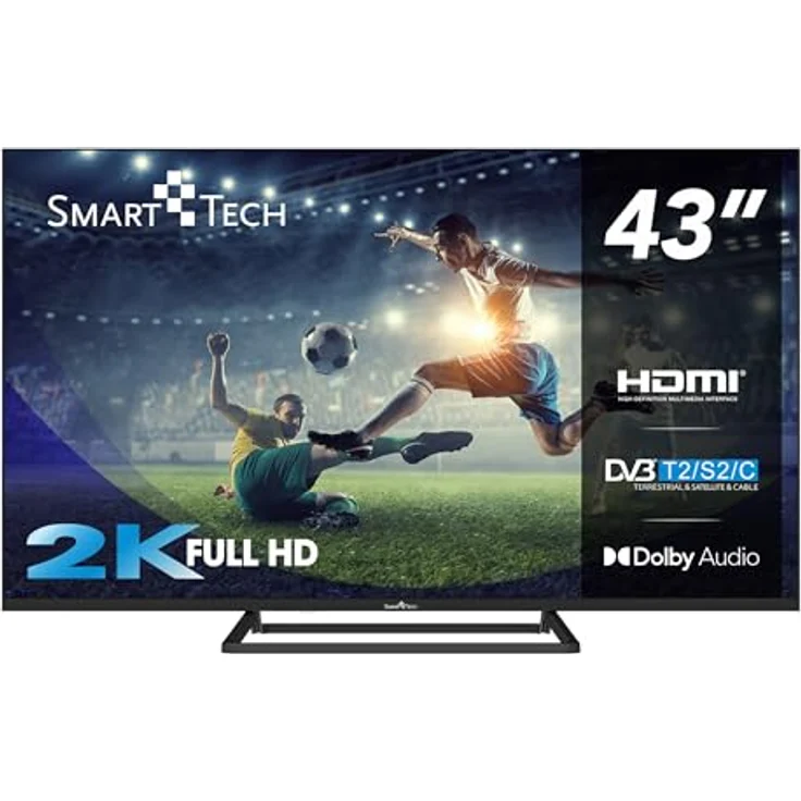 SMART TECH TV LED FHD 43' (109 cm) 43FN01V3 Nonsmart 3xHDMI 2xUSB Hotel Mode Store Mode, Dolby Audio-Sound, 2 x 8 W – Bild 1