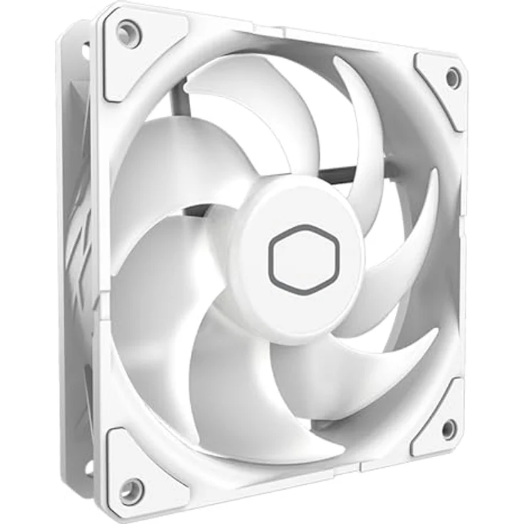 Cooler Master SickleFlow Edge 360 ARGB, 360 mm Gehäuselüfter mit 3 PWM Luftern, 190 CFM Luftstrom, statischer Druck von 3,54 mmH2O, ARGB Gen 2-Beleuchtung, einfache Installation - Weiß – Bild 3