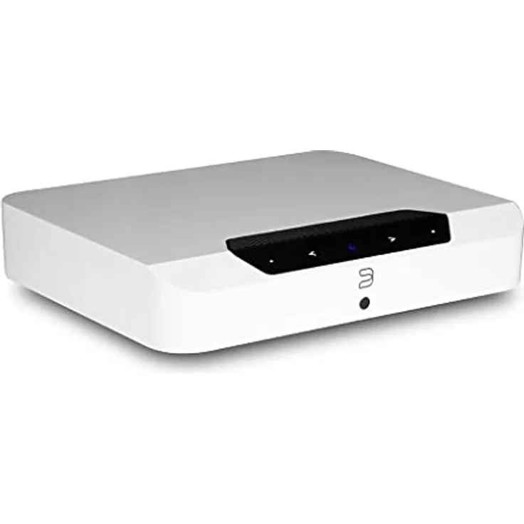 Bluesound Powernode Edge Kompakter Kabelloser Hochauflösender Multiroom Musik-Streamer - Weiß – Bild 2