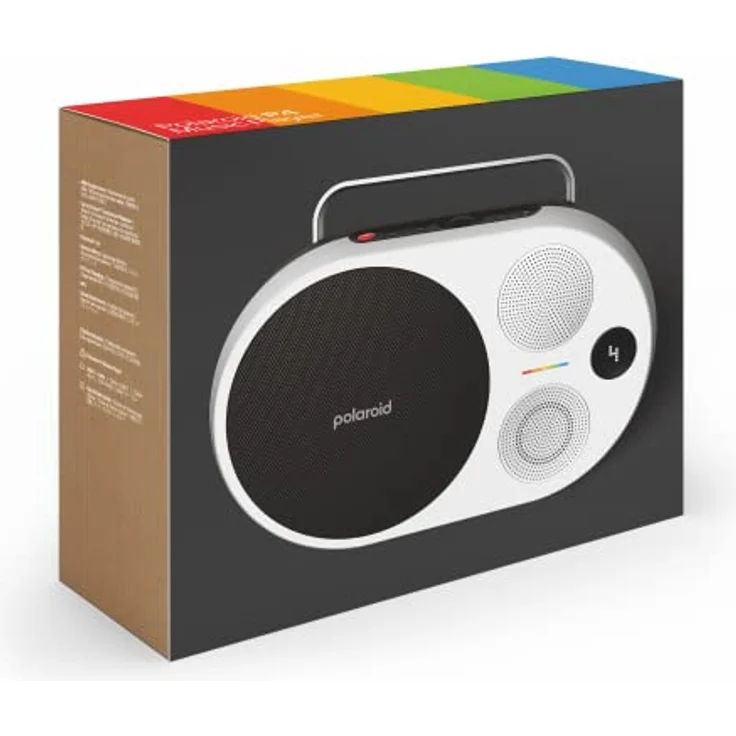 Polaroid P4 Music Player (Black) – Powerful Large Room Wireless Bluetooth Speaker Rechargeable with Dual Stereo Pairing – Bild 2