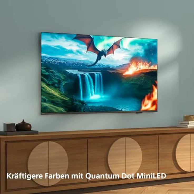 Philips 55MLED810, 55 Zoll Mini LED 4K Smart TV mit P5 Perfect Picture Engine, Titan OS, Dolby Vision & Dolby Atmos Sound – Bild 2