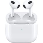 Apple AirPods (3rd generation), True Wireless Stereo (TWS) Kopfhörer mit Anruf- und Musiksteuerung, Weiß, inkl. Lightning Case