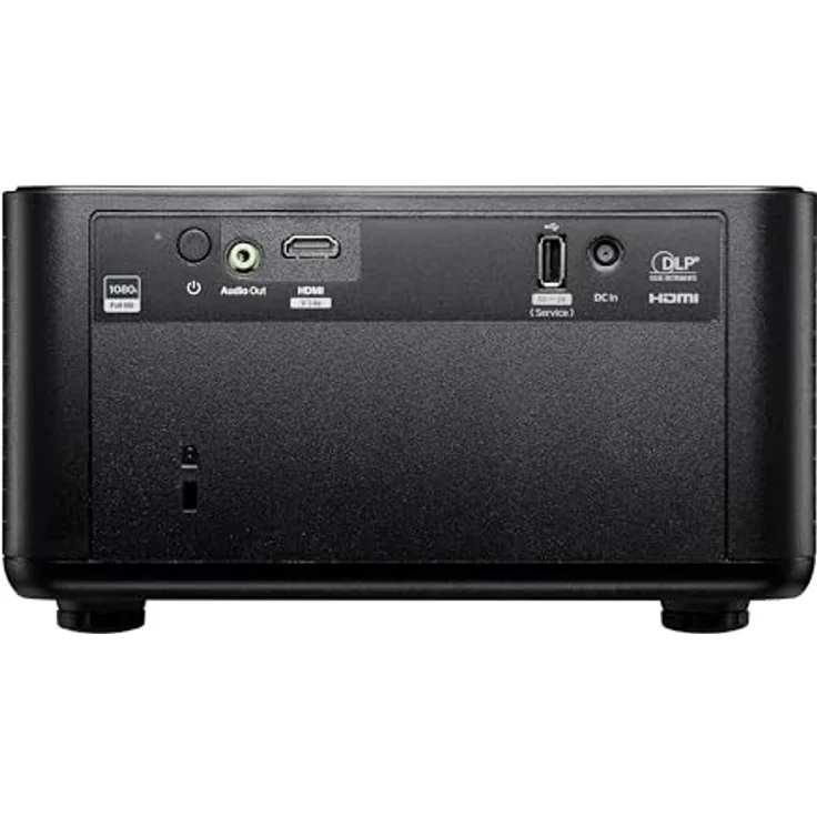 Optoma PH31, Tragbarer DLP-Projektor mit Full HD 1920x1080, 1500 Lumen, Kontrastverhältnis 250.000:1, Schwarz – Bild 4