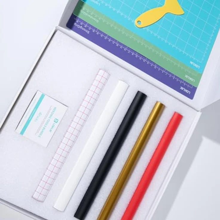 Loklik Starter Pack for Crafter, Gestaltungsset für Schneideplotter mit umfangreichem Zubehör – Bild 3