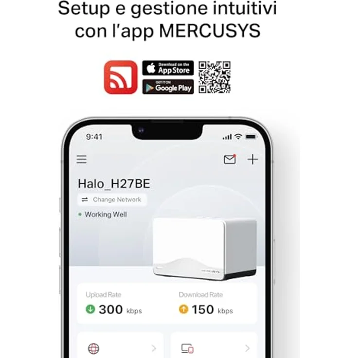 Mercusys BE3600 Halo H27BE, Wi-Fi 7 Mesh System (3er-Pack), bis zu 3600 Mbit/s, Dual-Band, Weiss – Bild 8