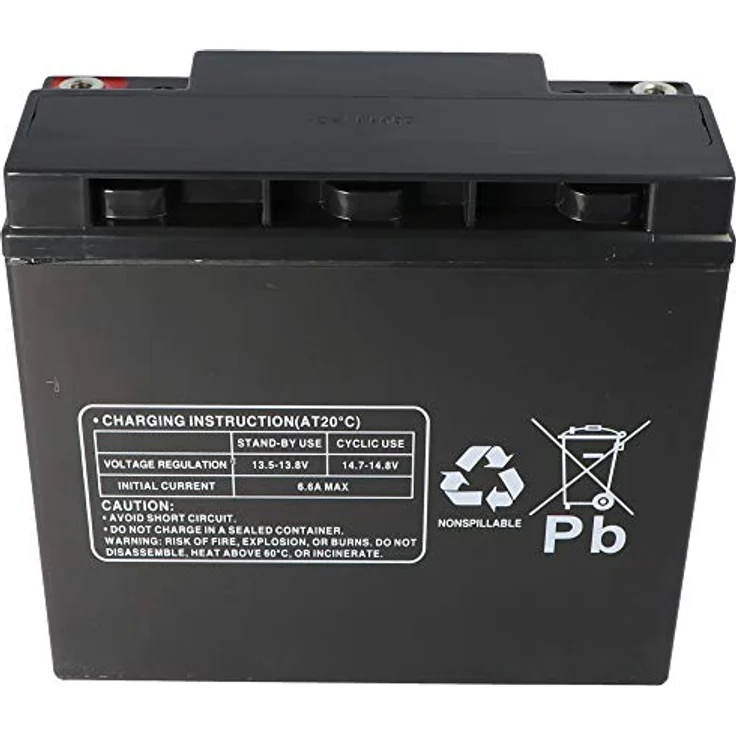 Multipower Fahrzeugbatterie Akku SXT Raptor 1200, 60V 22Ah, zyklenfest, schwarz – Bild 5