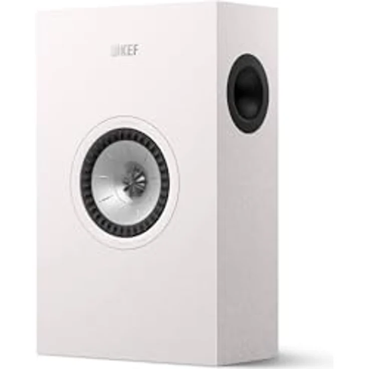 KEF Q4 Meta passiver Center- / LCR-HiFi-Wandlautsprecher, Satin White | 2-Wege-Bassreflex | Uni-Q-Treiber mit MAT – Bild 1