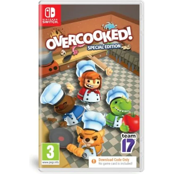 Fireshine Games Overcooked! Special Edition (Nintendo Switch), Kochsimulation mit kooperativem Gameplay