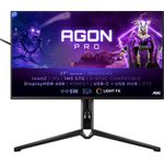 AOC Agon Pro AG274UXP - 27 Zoll UHD Gaming Monitor, 144 Hz, 1 ms, FreeSync, G-Sync Compatible, HDR600 (3840x2160, HDMI 2.1, DisplayPort, USB-C, USB Hub) schwarz
