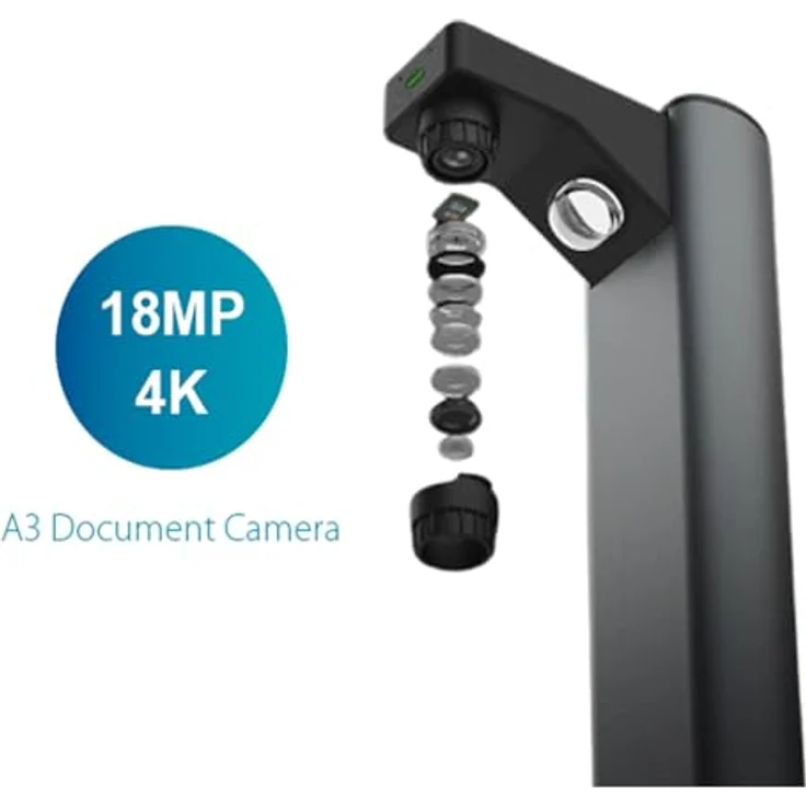 Iris IRIScan Desk 7 Pro A3, Dokumentenscanner mit 18-MP-Sensor und automatischer Seitenerkennung für Win/Mac (USB) – Bild 4