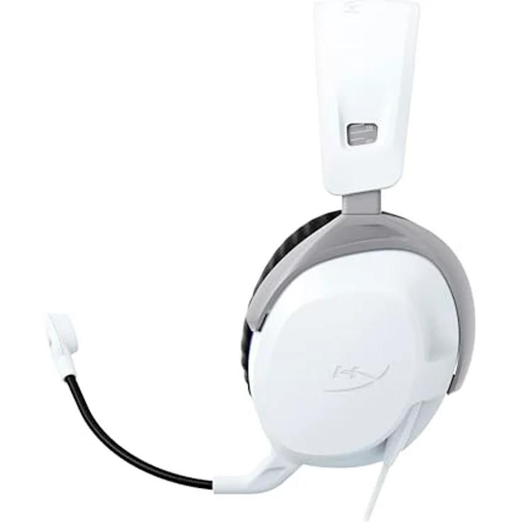 HyperX Cloud Stinger 2 Gaming Headset PS, Kabelgebunden, mit passiver Geräuschunterdrückung, Weiss – Bild 9