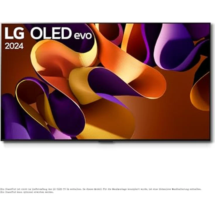 LG OLED evo G4 65G48LW 4K Smart-TV, 165 cm (65 Zoll) Bildschirmdiagonale, 2024 in Schwarz – Bild 1