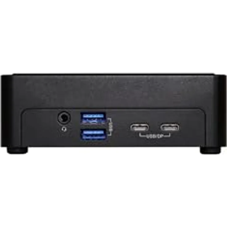 ASRock NUCS-Box-255H Mini-PC Barebone, Intel Core Ultra 200H, bis 96GB DDR5, Dual M.2 SSD, HDMI, USB-C, 2.5G LAN, Wi-Fi 6E, Schwarz – Bild 2