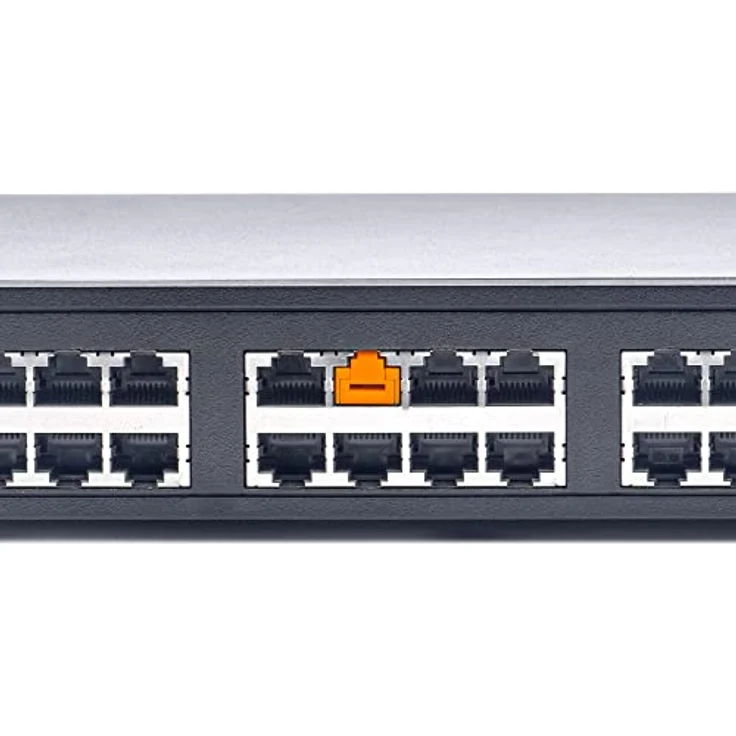 SmartKeeper ESSENTIAL / 10 x RJ45 Port Blockers mit 1 x Lock Key Basic / Orange – Bild 3