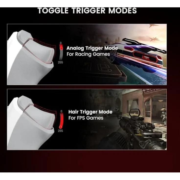 GameSir T7 Kabelcontroller Joystick – Ergonomisches Design, Plug-and-Play, kompatibel mit Xbox One S, Xbox Series X und Windows 10/11, Weiß – Bild 5