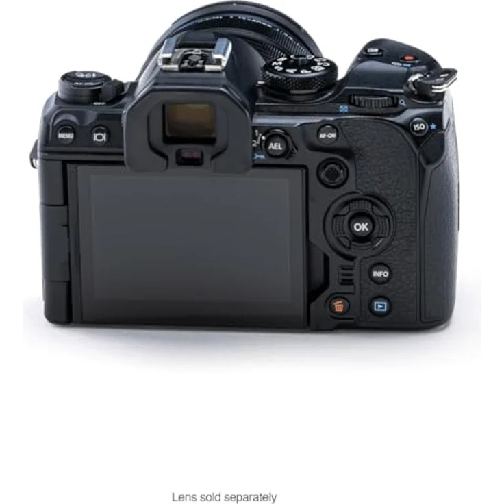 OM SYSTEM OM-1 Mark II Micro Four Thirds Systemkamera, 20 MP BSI Stacked Sensor, 5-Achsen-Bildstabilisierung, Schwarz nur Gehäuse – Bild 3