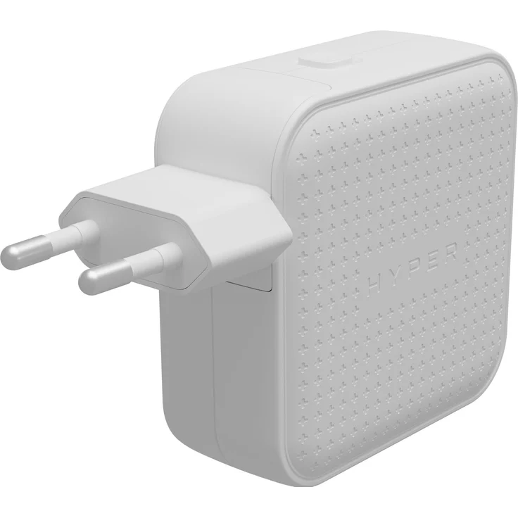 Targus HyperJuice USB-C GaN Charger (70 W), kompaktes USB Ladegerät mit 2x USB-C und 1x USB-A Anschluss, Weiss