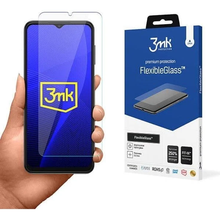 3mk FlexibleGlass, Displayschutzfolie für Smartphones, 1 Stück