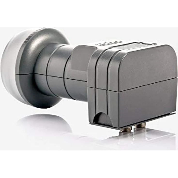 Fuba DAL 802 G Satellitenanlage, Antenne mit Twin-LNB DEK 217, für 2 Teilnehmer, graue Reflektorfarbe – Bild 6