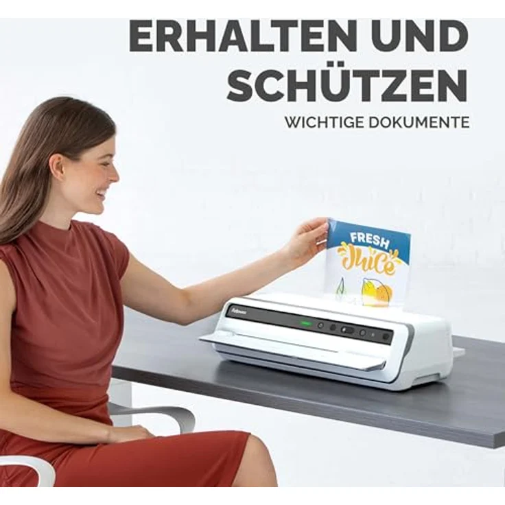 Fellowes Laminierfolien glänzend für A4, 80 micron, 250 Stück - Hohe Stabilität und Brillante Farbwiedergabe – Bild 6