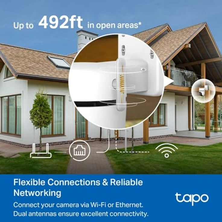 TAPO Tapo C52A 360° Überwachungskamera mit 2K Auflösung, KI-Funktionen und Starlight-Nachtsicht – Bild 11