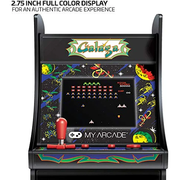 dreamGEAR Micro Player Galaga Retro, LCD-Spielkonsole im klassischen Design – Bild 2