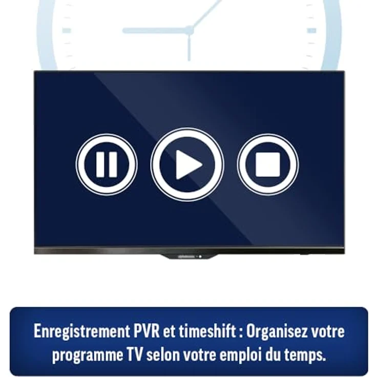 MOBILETV Alphatronics SL-22 DW, 55 cm, Full-HD Smart TV für Wohnmobil/Wohnwagen, WebOS Hub-System, Triple Tuner, DVD-Player, TNT-Antenne, beleuchtetes Logo, dünner Rahmen – Bild 5
