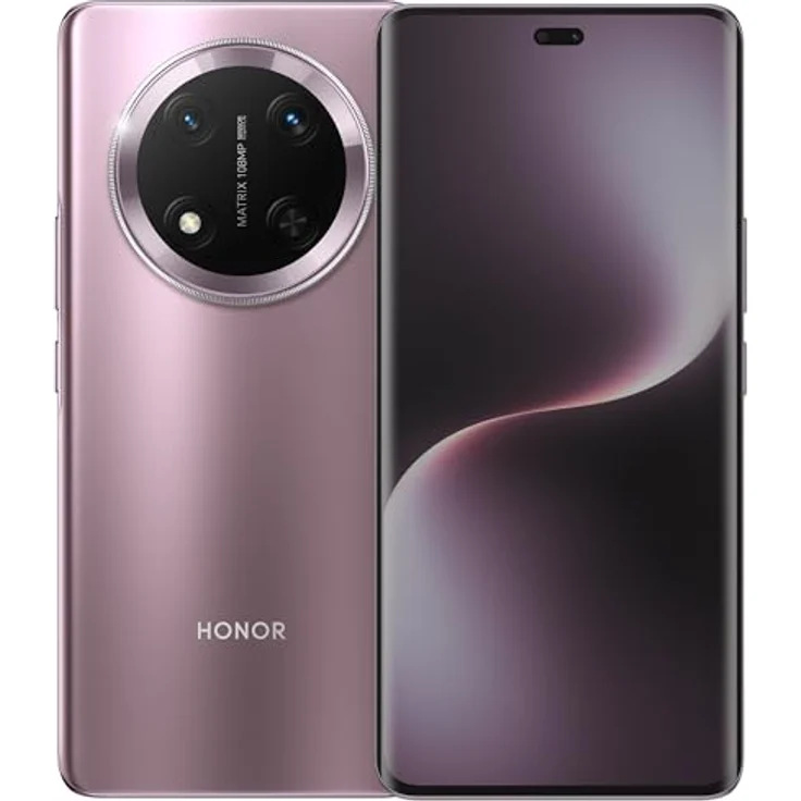 HONOR Magic7 Lite-8+512-Titanium Purple, Smartphone mit leistungsstarker Hardware