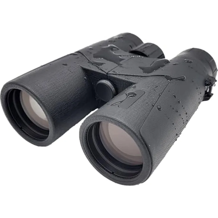 Berger & Schröter Fernglas 30730, 10 x 42mm Dachkant, wasserdicht und beschlagfrei, Schwarz